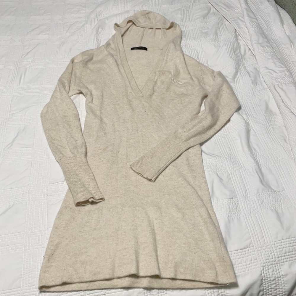 BCBG Max Azria Sweater Dress Wool Blend